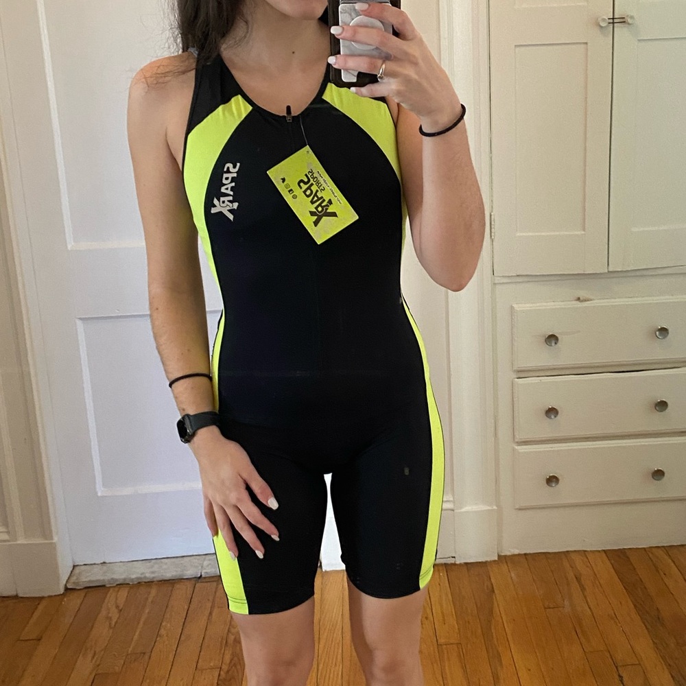 NEW WITH TAGS SparX Sports biker one piece